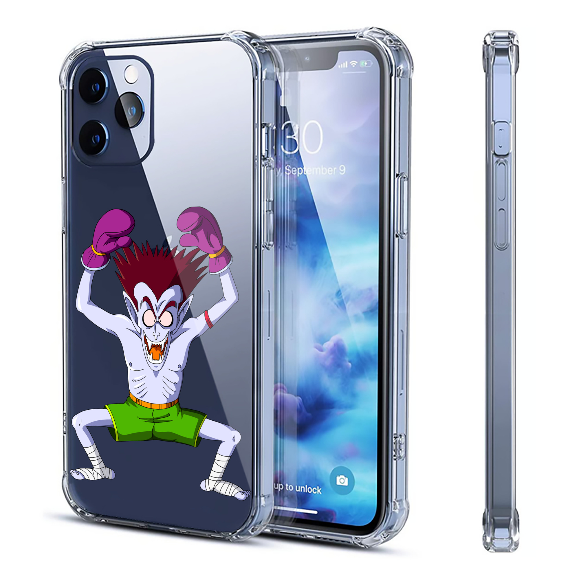 （画像用） ドラゴンボール DRAGON BALL 【iPhone 12シリーズ対応】透明スマホケース（クリアソフトケース）